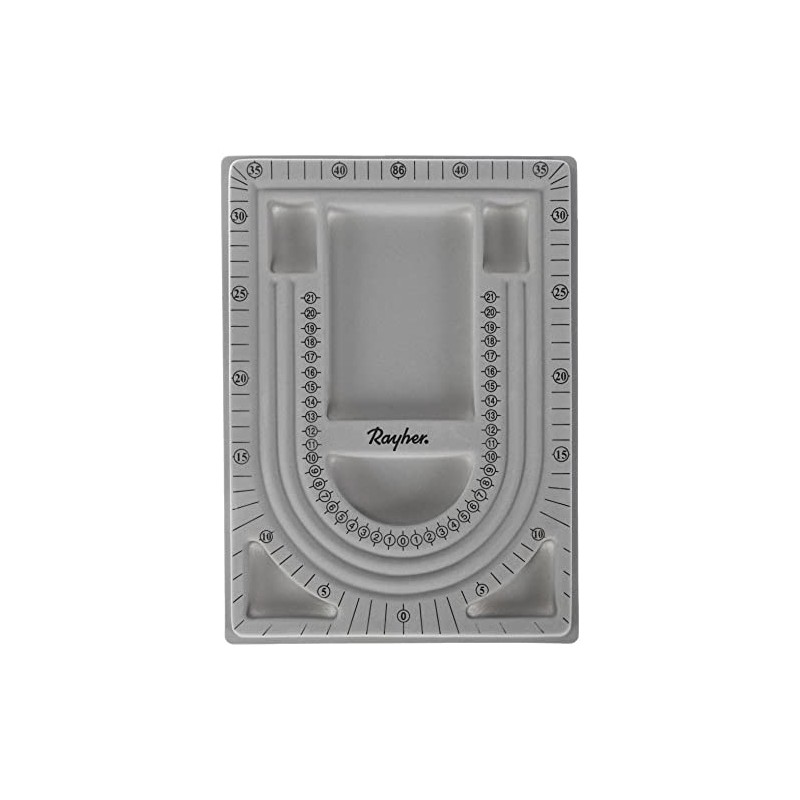 Rayher 8902900 - Piatto di design per perline, 23 x
