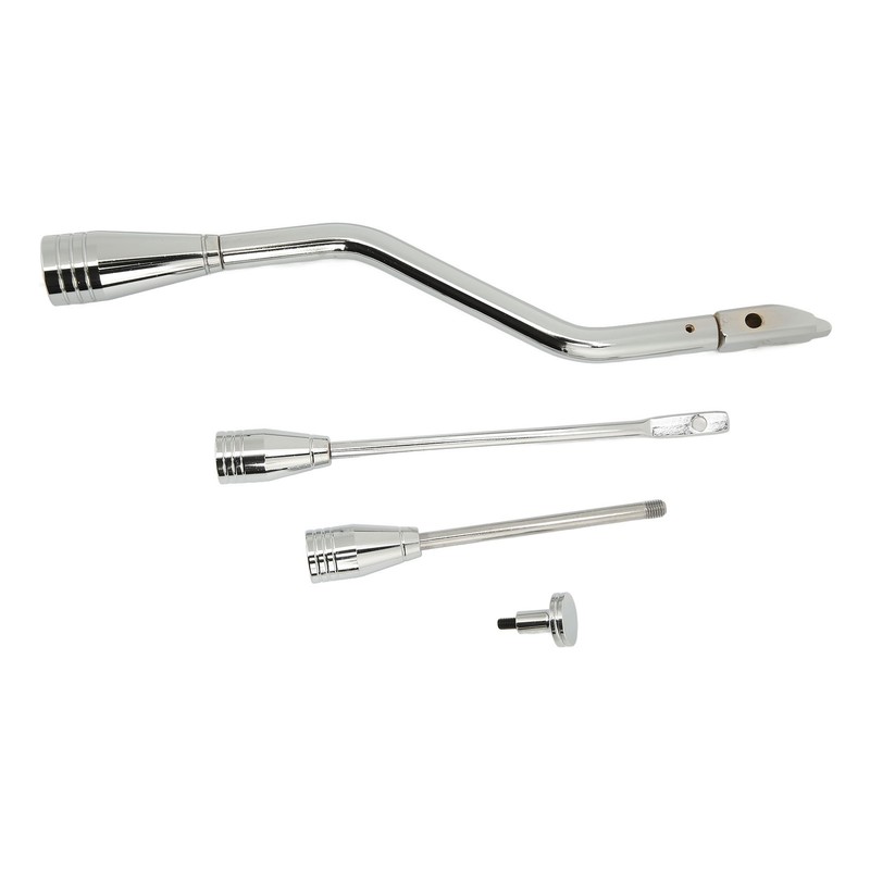 Shifter Lever Turn Signal Hazard Tilt Kit Stainless Steel Chrome
