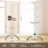 Rolitwils Portable Clothes Dryer 900W - Compact Mini Dryer for