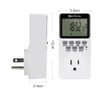 Digital Plug-in Timer Outlet Socket 20 on/Off Programmable Timer Switch