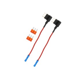 VekAuto 1 Set Universal 2pcs Car Fuse Tap Add a Circuit Adapter 12V with 2pcs 7.5A Micro3 ATL Blade Type Fuse Auto Accessories
