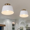 JC TOPA Modern 10” Ceiling Light Farmhouse Semi Flush Ceiling