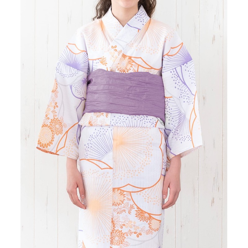 Kyoetsu Obi Belt, Dullness, Wrinkles, 34 Girls, Girls, 26.purple