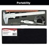 NORTOOLS Vernier - Calibre de metal con micrómetro y regla