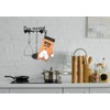 Galleksa Key Holder Hanger Hooks Towel Rack Kitchen Home Wall