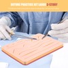 Daiilg Upgraded Large 3-Layer Suture Pad with Wounds for Practicing