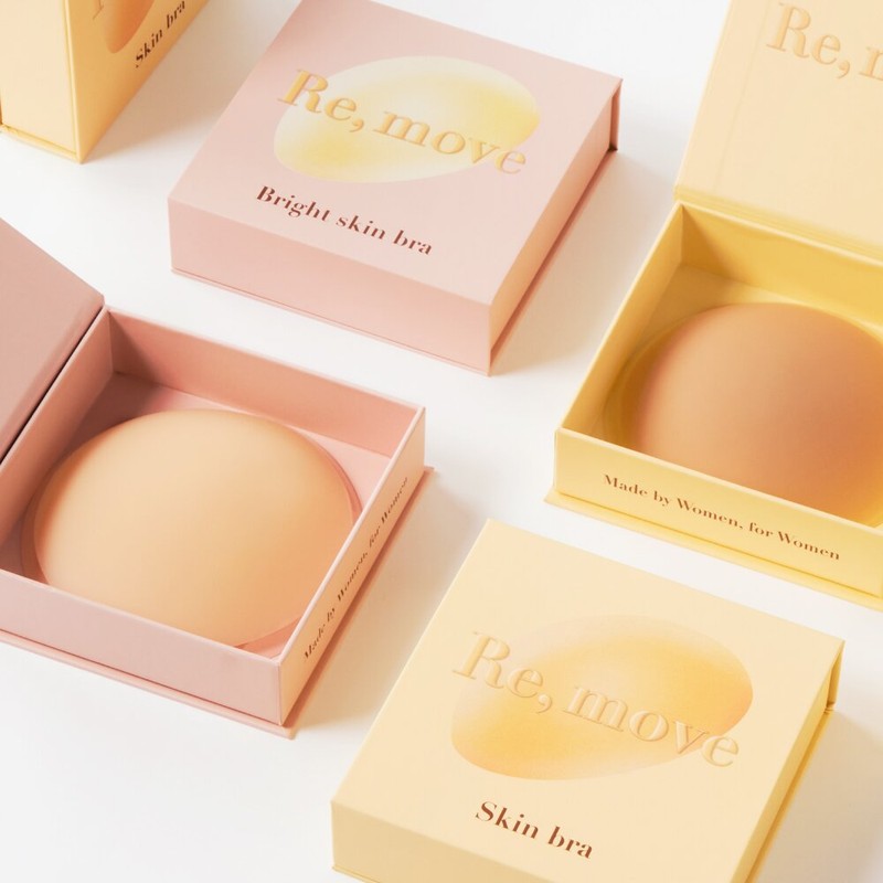 Re,move Skinbra Bright - Neutral Skin Bra Double Set