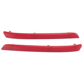 Rear Bumper Reflector 1 Pair Left Right Side Rear Reflector Rear Bumper Reflector Reflector Cover Replacement 7E0945105 7E0945106 for T5 T6