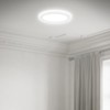 Briloner Leuchten LED Panel, Ceiling Light with Backlight Effect, 12
