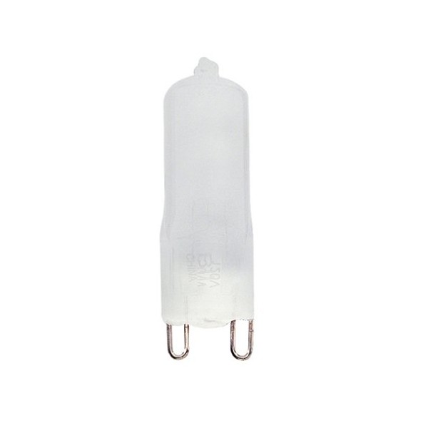 Line Voltage Halogen JCD Type Dimmable Bulbs in Frost - 10 Bulbs