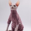 Ropa de gato sin pelo, cálida y suave, otoño e