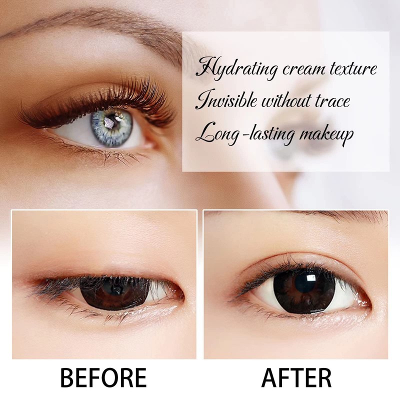 Double Eyelid Definition Cream, Waterproof Beauty Cream with Long Life,