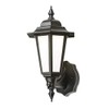 Knightsbridge 230V IP54 LED Wall Lantern with PIR, Black