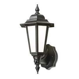 Knightsbridge 230V IP54 LED Wall Lantern with PIR, Black
