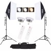 Universal 2pcs SITOO Softbox Lighting Kit LED Continuous Light Stand