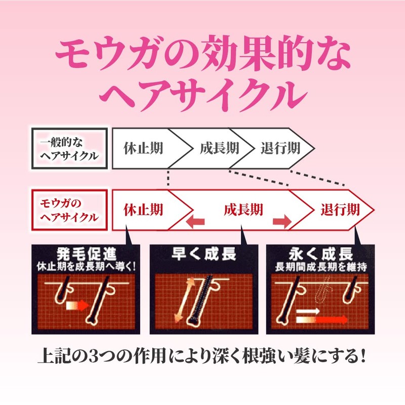 【医薬部外品】モウガL 女性用育毛剤 60mL 女性向け
