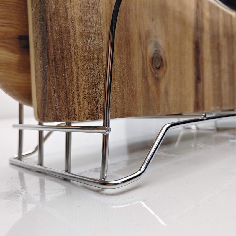 LENITH Cutting Board Rack Chopping Board Organizer Stand Holder Kitchen