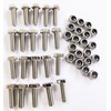 MEEIHUI (20 Sets) Auger Shear Pins Bolts and Nuts Steel