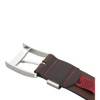 Pierre Cardin 70007 40 mm Wide Black or Brown Leather