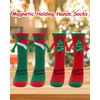 4 Pairs Christmas Funny Holding Hands Socks, Cute Magnetic Hand