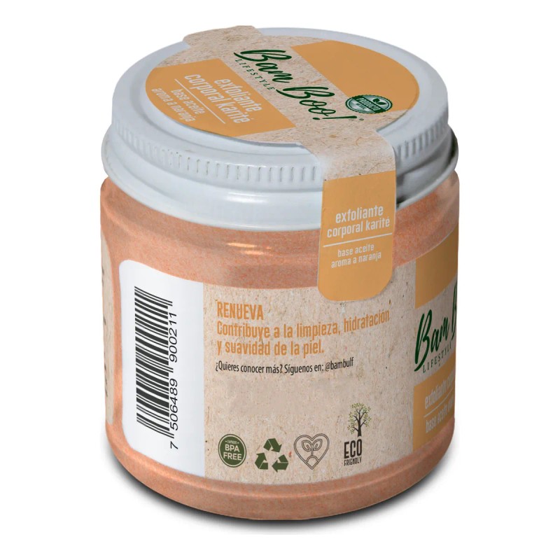 Exfoliante Facial Bam Boo Karité Naranja 100 Piel Suave