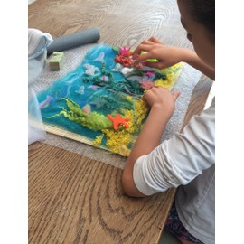 Heidifeathers Dyed Wool Batts - Choose Size and Colour (Mini, Light Pink)