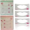 3 Pcs Lip Liner Stencils Lip Painting Template Women Lip
