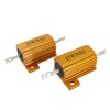 sourcingmap 2 Pcs Aluminum Clad Wire Wound Resistors 25W 30