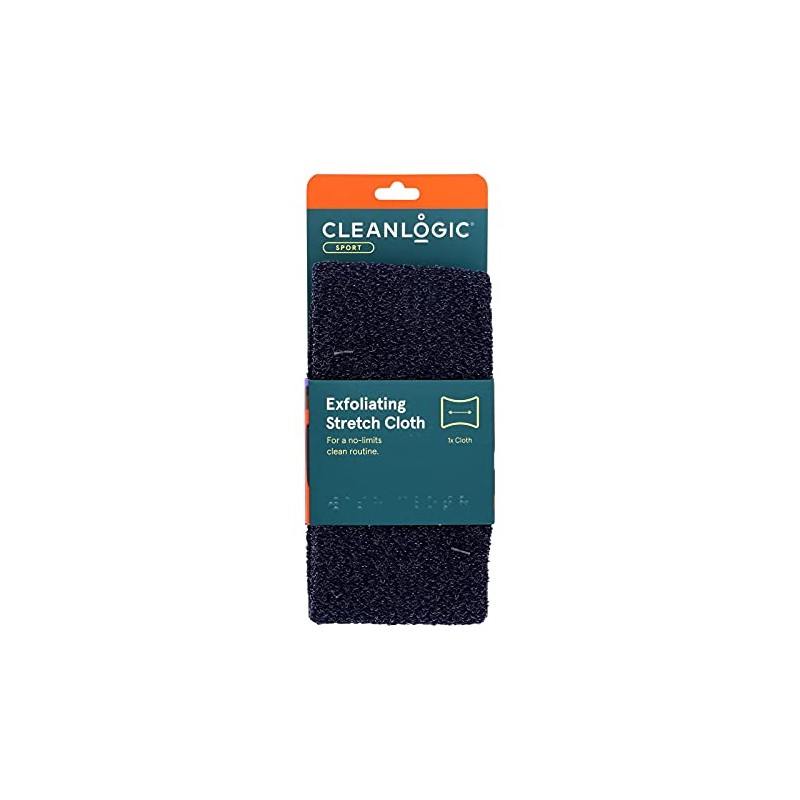 Clean Logic Detox Charcoal Stretch Wash Cloth