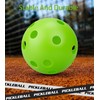 JDYYICZ 12 PCS Pickleball Balls, 40 Holes Outdoor Pickleballs, High
