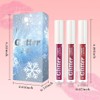 AMY'S DIARY 3Pcs Glitter Liquid Lipstick Set – Violet Purple,