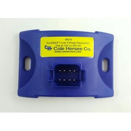 Cole Hersee 48610 FlexMod LVD (Low Voltage Disconnect Switch) 10A at 12V DC, 12-32V, Senses 12 or 24V Systems