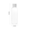 6 Pieces 100ml Travel Bottles Empty Refillable Squeeze Bottle with