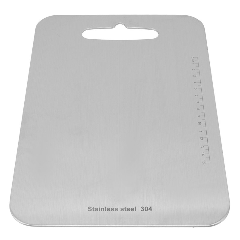 Cutting Board Double Sided 304 Stainless Steel Easy Cleaning for