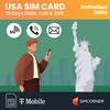 USA Travel SIM Card (5G/4G Data,16 Days) - 3-in-1 Data