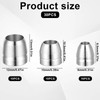 Round Handle Wedges 30 Pcs Axe Handle Wedge Hammer Wedge