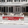 Evergreen Merry Christmas Fence Banner, 10 ft Large Christmas Banners