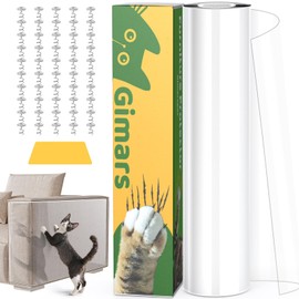 Gimars Transparent Cat Scratching Mat, 20 x 500 cm