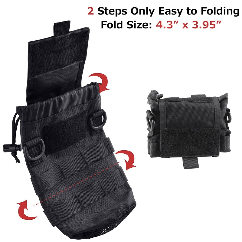 Azarxis Water Bottle Pouch Nylon Bottle Case Molle System Molle