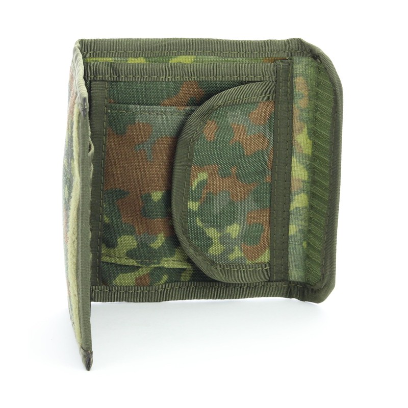 Zentauron EDC Cordura Wallet with Velcro Fastening, Note Compartment, Change