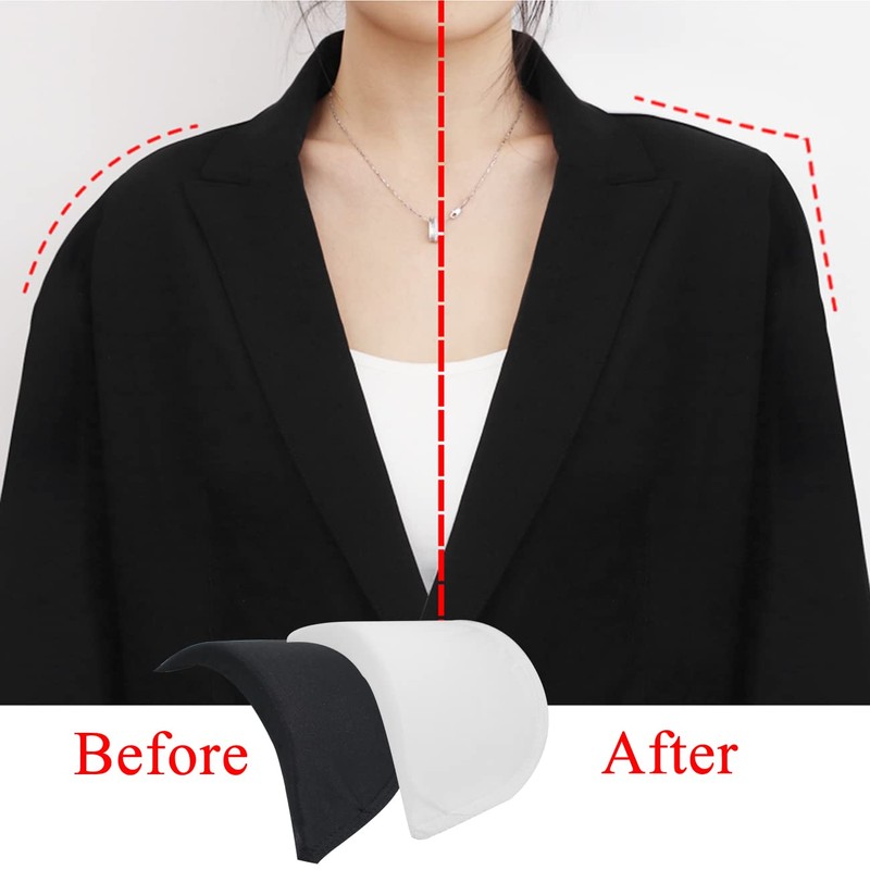 MiDube® Thickness 2cm / 0.78inch Foam Shoulder Pads Set Polyester