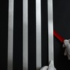 Gaahing Brushed Metal Trim, Peel and Stick Stainless Steel Wall