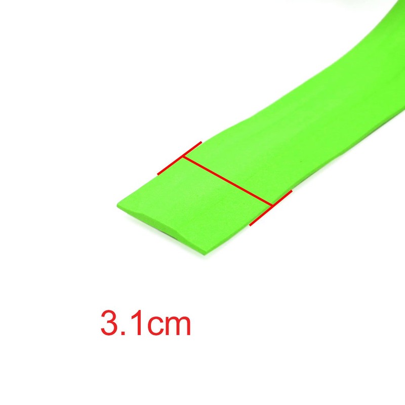 sourcing map 2pcs Green Foam Anti Slip Handlebar Tape Bar
