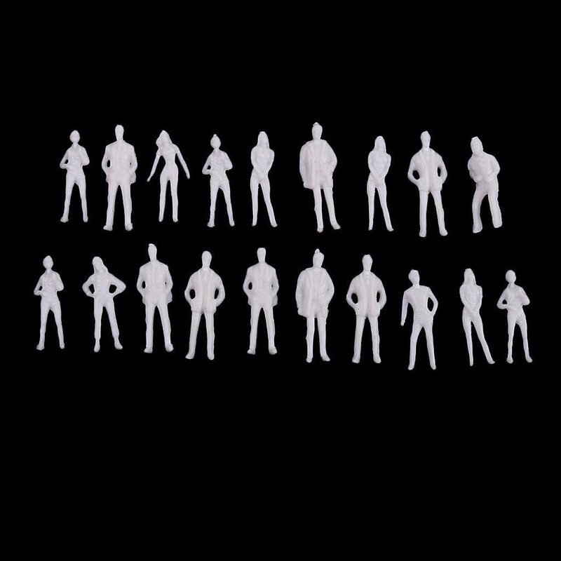 Doll Unpainted People Plastic Figure Model Figures Model Figures Model