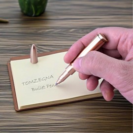 TOMZEGNA Pack 50 Bullet Pens, Bullet Shaped Pens Bulk for Students, Farty Favor