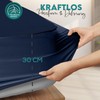 Utopia Bedding Mattress Protector, 140 x 200 x 30 cm,