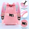 Cosyres Bunny Kids Backpack Preschool Toddler Girls with Reins Pink
