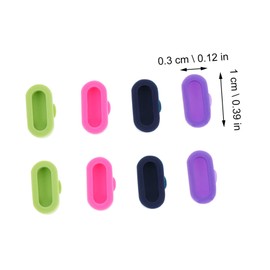 jojofuny 20pcs Watch Charge Port Cover Dust Plugs for Charge Port Protectors Easy Installation Practical Watch Accessories