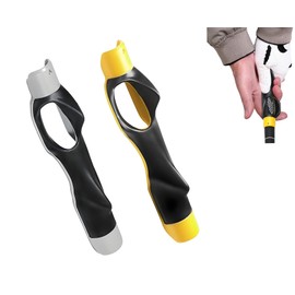 Liyquint 2 PCS Golf Grip Trainer – Anti-Slip Swing Practice Aid with Ergonomic Design, Improves Hand Positioning & Correct Grip Posture on Golf Club | Essential Golf Training Accessories (2)