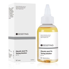 1 PCS Glycolic Acid 7% Toner, 3.38 Fl Oz Glycolic Acid Toning Solution - KeepThe Skin Moist, Gently Exfoliates, Smooths Skin Texture, Improvement Addressing Uneven Tone
